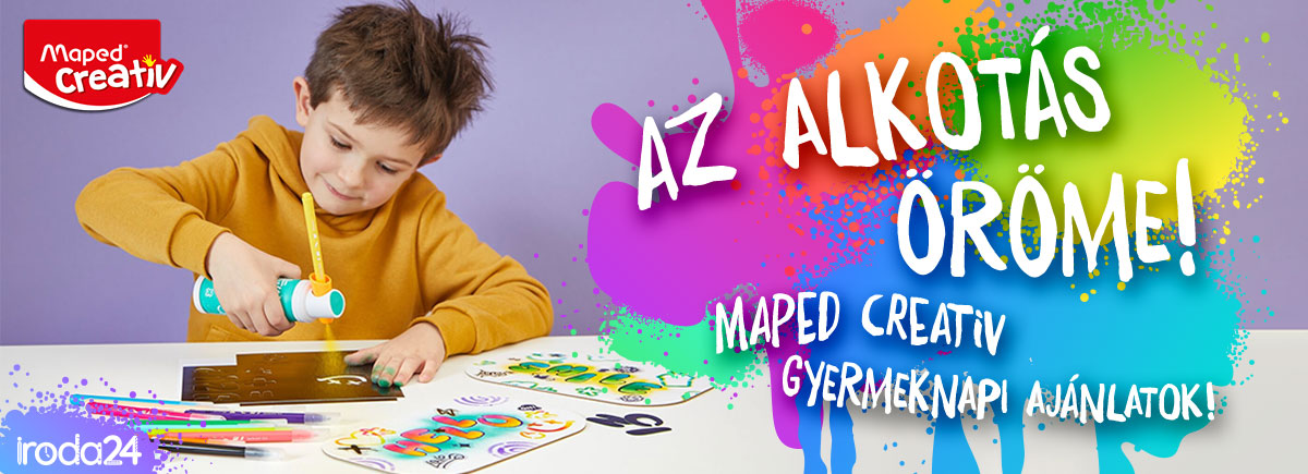 Akció - Az alkotás öröme! - MAPED CREATIV Gyermeknapi ajánlatok!