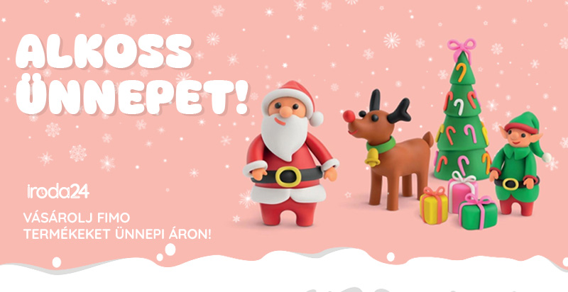 Akció -Alkoss ünnepet - FIMO termékek ünnepi áron