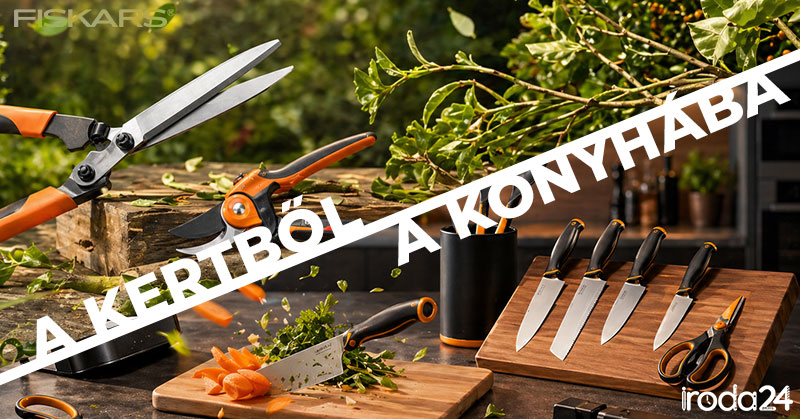 Akció - A kertből a konyhába. - FISKARS termékek szuper áron!