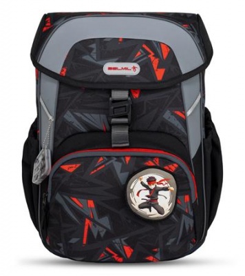 Iskolatáska, csatos, BELMIL "Maxi Ninja", nindzsa