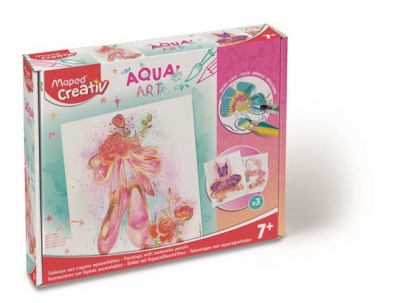 Akvarell festőkészlet, tánc, MAPED CREATIV "Aqua Art"