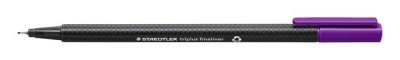 Tűfilc, 0,3 mm, STAEDTLER "Triplus 334", sötétlila