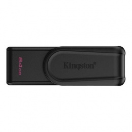 Pendrive, 64GB, USB 3.2 Gen1, KINGSTON "DataTraveler Exodia S", fekete