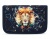Tolltartó, klapnis, cipzáras, BELMIL "Lion", fekete, oroszlán