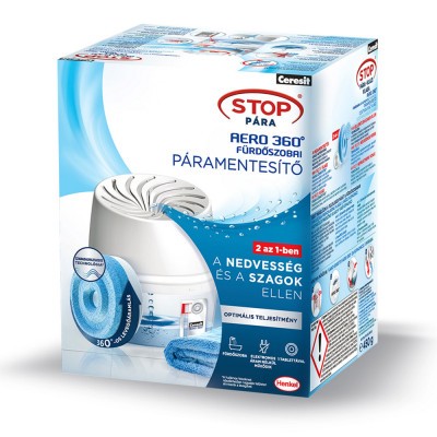 Páramentesítő készülék, HENKEL, "Ceresit Aero 360", fürdőszobai