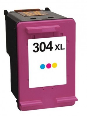 HP 304XXL (N9K07AE) Color festékpatron, utángyártott, színes, nagy kapacitású, GR