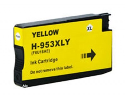HP 953XL (F6U18AE) sárga festékpatron, utángyártott