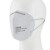 Szájmaszk, KN95 FFP2, többször használatos, részecskeszűrős